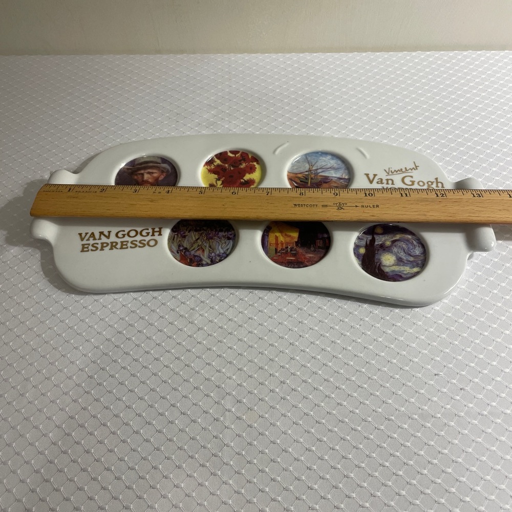 Van Gogh Gear Espresso cups Vodka shot glasses & party serving tray. - Picture 11 of 11